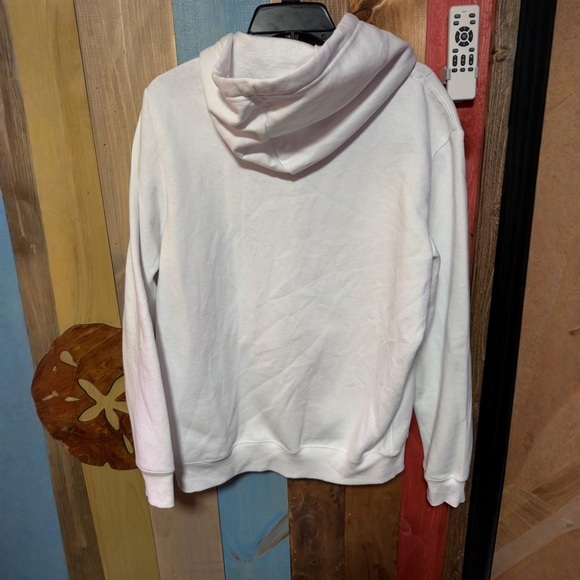 Alfredo Ezba White Hoodie with Embroidered Dachshund Design (Unisex M) - Picture 2 of 4